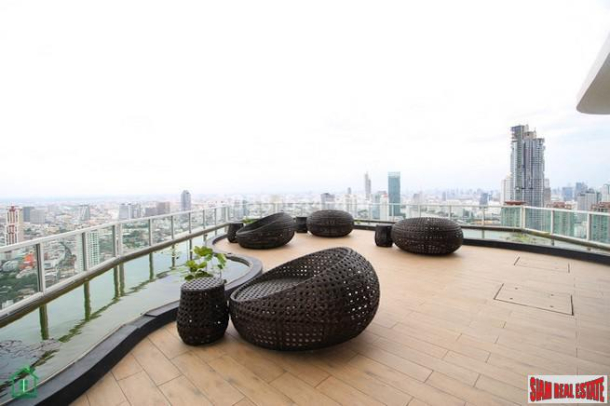 Menam Residence | Fantastic River & City Views from this 48th Floor Three Bedroom Condo for Sale-20