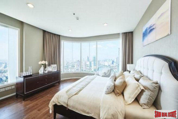 Menam Residence | Fantastic River & City Views from this 48th Floor Three Bedroom Condo for Rent-10