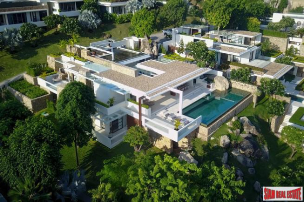 Ultimate Luxury 4 Bed Sea View Villa in Exclusive Estate Community at Choeng Mon Beach, Koh Samui-1