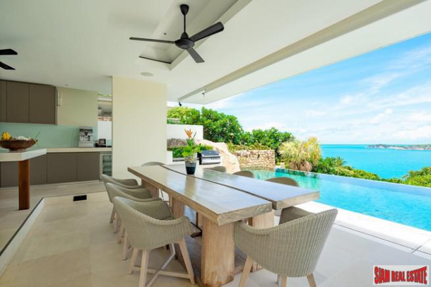 Ultimate Luxury 4 Bed Sea View Villa in Exclusive Estate Community at Choeng Mon Beach, Koh Samui-10
