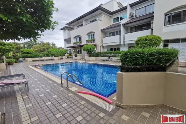 Baan Charoenmitr | Large Family Style Three Bedroom Townhouse for Sale on Quiet Ekkamai Alley-1