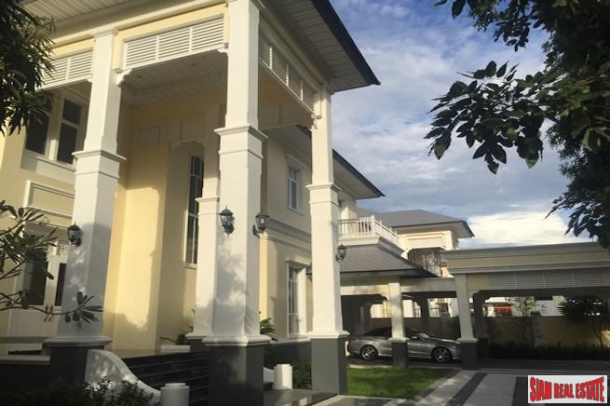 The Royal Residence, Kaset Navamin | Luxury Five Bedroom Villa for Sale in Award Winning Private Lat Phrao Estate-1