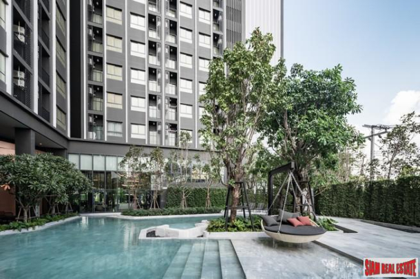 Newly Completed High-Rise at New Rama 9 Area on Ramkhamhaeng Road 9 Close to MRT by Leading Thai Developers - 1 Bed Units - Up to 10% Discount!-2