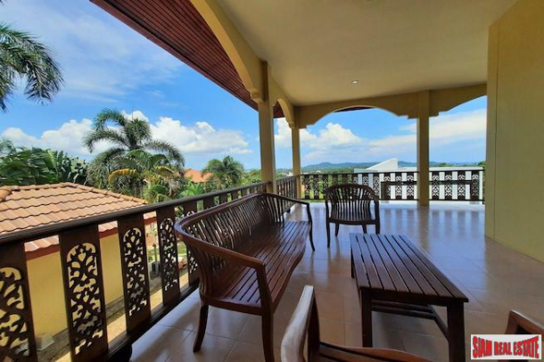 Spectacular Sea Views from this Three Bedroom Two Storey House for Sale in the Chalong Hills-4