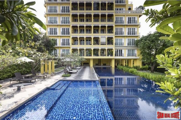 Supreme Garden | Large Private Three Bedroom Family Condo with Pool & Garden Views in a Peaceful Sathon Oasis-1