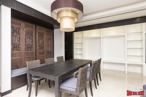 Supreme Garden | Large Private Three Bedroom Family Condo with Pool & Garden Views in a Peaceful Sathon Oasis-7