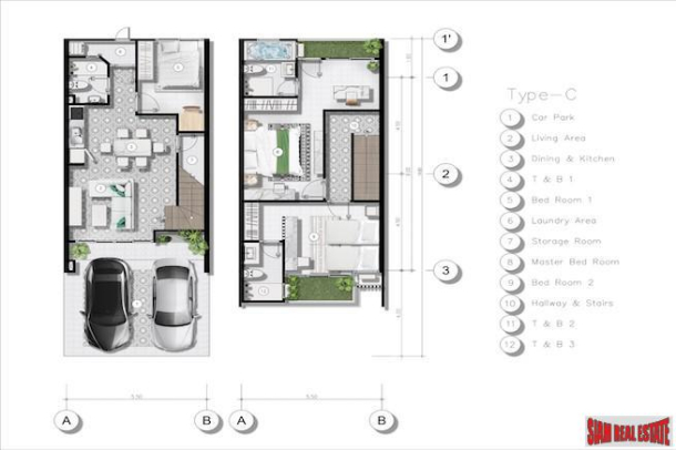 New Distinctive Mediterranean Style Two & Three Bedroom Villa Development for Sale in Yamu-17