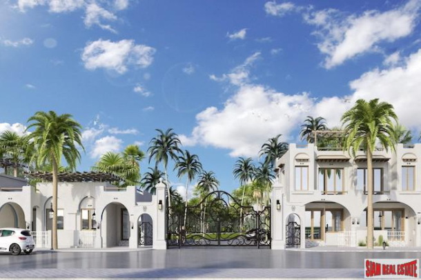 New Distinctive Mediterranean Style Two & Three Bedroom Villa Development for Sale in Yamu-2