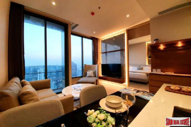 The Esse Asoke | One Bedroom for Rent with Clear Beautiful Views of the City.-3