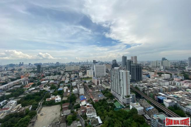 3 Bed on High Floor at Newly Completed High-Rise Condo by Leading Developers at Chatuchak Park Area close to BTS and MRT, Excellent Facilities including Sport Arena - 21% Discount + Free Furniture and Electronics!-1