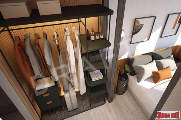 New Trendy Low-Rise Condo in Excellent Location in the Heart of Bangkoks New CBD, Ratchadapisek Road - 1 Bed Units-7