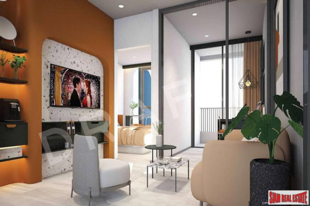 New Trendy Low-Rise Condo in Excellent Location in the Heart of Bangkoks New CBD, Ratchadapisek Road - 1 Bed Plus Units-8