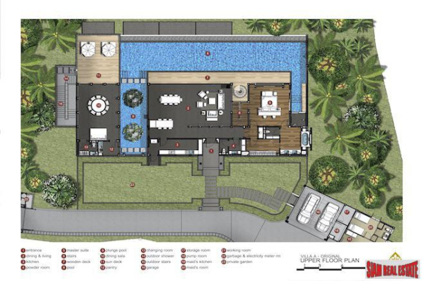 Malaiwana | Sea View Four Bedroom Villa for Sale in Naithon Beach on Phuket's West Coast-25