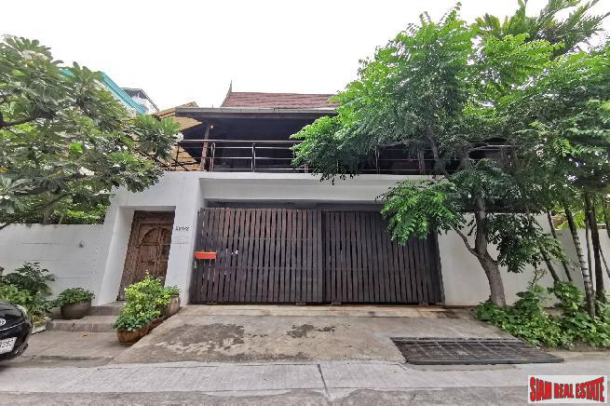 Unique Modern/Traditional Fusion Thai Style House In Prime Ratchada Central Bangkok New CBD Area-20