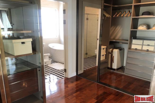 The Lofts Asoke | High Floor Duplex Condo for Rent with Clear City Views-23