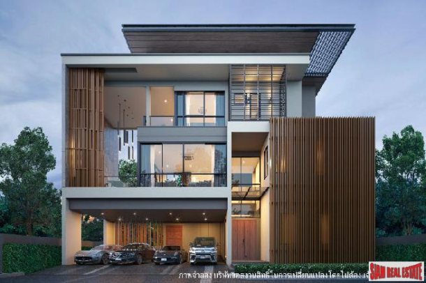 Luxury Estate of 3-5 Bed Houses with Clubhouse at Bangchak Sukhumvit, close to BTS Phunnawithee-25