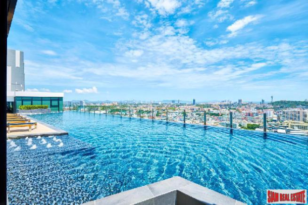 1 Bed Condo on High Floor at The Base Central Pattaya | Sea View and Central Location-17