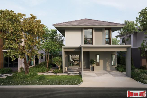 New Secure Estate of Modern Family Homes by Leading Thai Developer close to Suvarnabhumi International Airport - 3 Beds-3