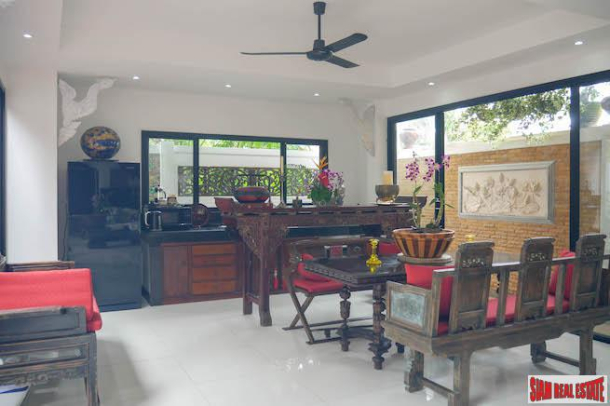Beautiful Four Bedroom Thai-Style Courtyard Home with Private Pool for Sale in Kamala-12