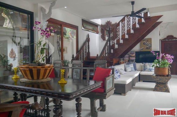 Beautiful Four Bedroom Thai-Style Courtyard Home with Private Pool for Sale in Kamala-13
