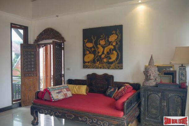 Beautiful Four Bedroom Thai-Style Courtyard Home with Private Pool for Sale in Kamala-21