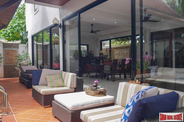 Beautiful Four Bedroom Thai-Style Courtyard Home with Private Pool for Sale in Kamala-9