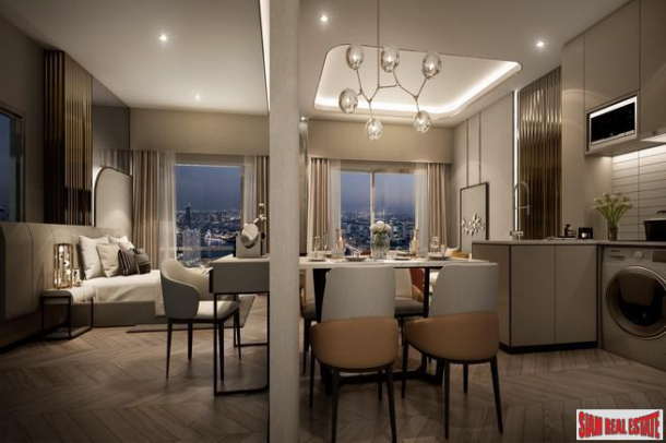 New Riverside High-Rise Condo at Charoennnakhon - 1 Bed Loft Units - Ready to Move in March-3
