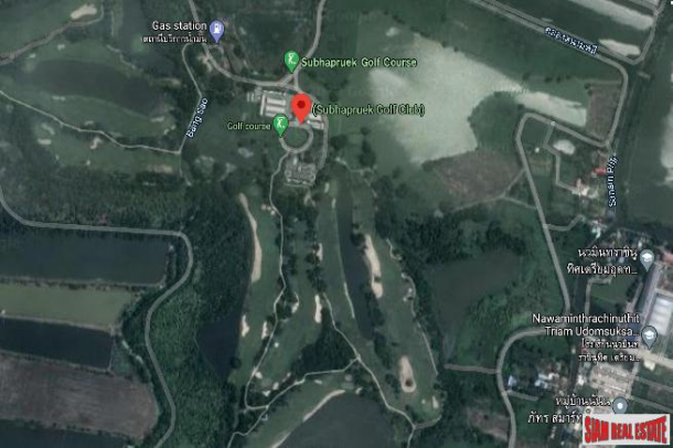 à¸ªà¸™à¸²à¸¡à¸à¸­à¸¥à¹Œà¸Ÿ à¸ªà¸¸à¸ à¸²à¸žà¸¤à¸à¸©à¹Œ Subhapruek Golf Club | 3 Plots of Lakeside Golf View Land at Bang Bo, Samut Prakan  - 50% Price Reduction!-5