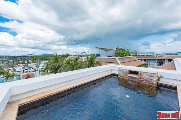 Royal Phuket Marina |Three Bedroom Penthouse for Sale with 360 degree View Private Roof Deck & Jacuzzi-8