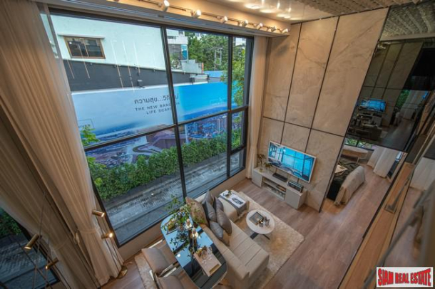 New High-Rise of Loft Duplex Smart Home Condos by BTS Phra Khanong at Rama 4 Road with City and Chao Phraya River Views - 2 Bed Units-26