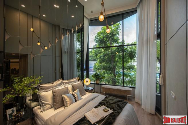 New High-Rise of Loft Duplex Smart Home Condos by BTS Phra Khanong at Rama 4 Road with City and Chao Phraya River Views - 2 Bed Units-29