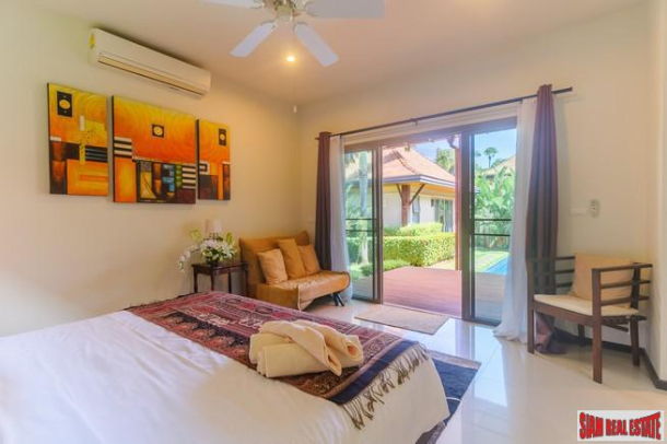 Open, Airy & Relaxing Three Bedroom Balinese Style Pool Villa in Layan, Phuket-24