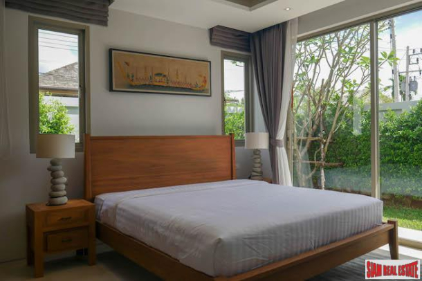 Open, Airy & Relaxing Three Bedroom Balinese Style Pool Villa in Layan, Phuket-7
