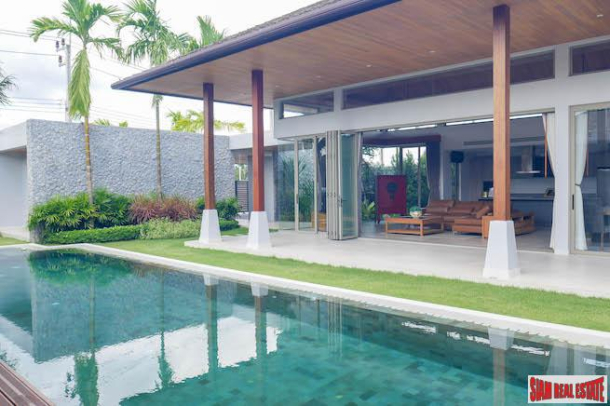 Tropical, Open & Relaxing Four Bedroom Balinese Style Pool Villa in Layan, Phuket-1