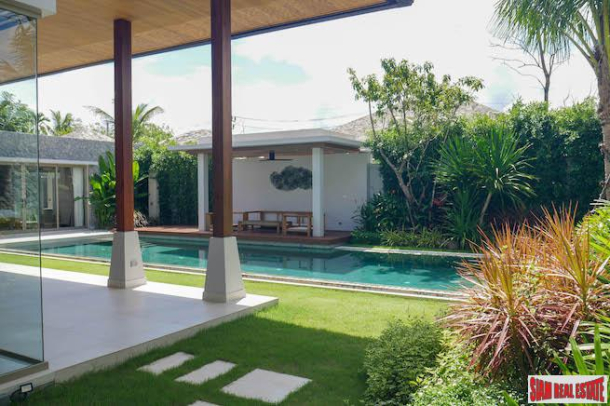 Tropical, Open & Relaxing Four Bedroom Balinese Style Pool Villa in Layan, Phuket-11