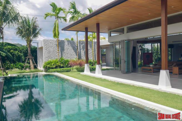 Tropical, Open & Relaxing Four Bedroom Balinese Style Pool Villa in Layan, Phuket-14