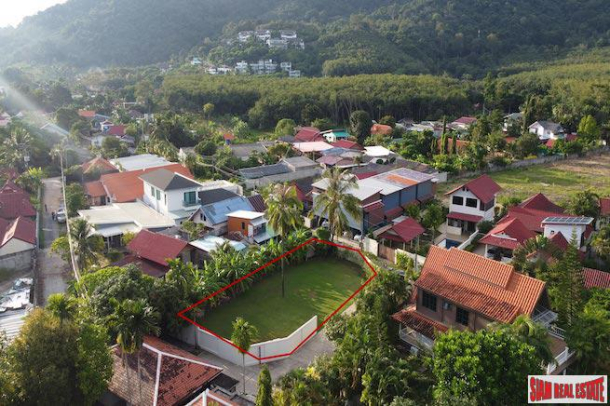 560 sqm Flat Land Plot for Sale in a Small Rawai Estate only 10 Minutes to Nai Harn Beach-1