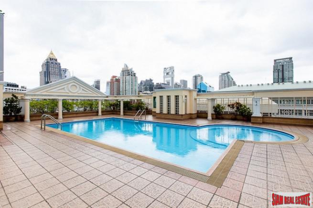 Silom  Terrace | Extra Spacious Two Bedroom Condo Suitable for a Family for Rent in Silom-2