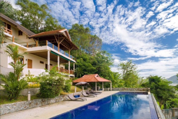 Baan Nam Yen Villa | Fabulous Patong Bay Sea View from this Five Bedroom Pool Villa-2