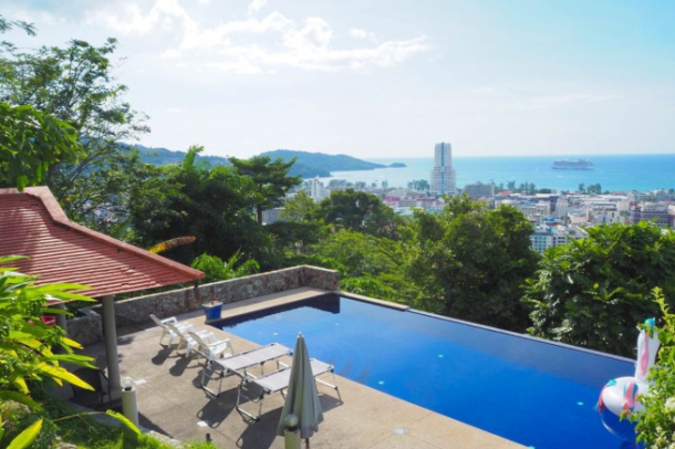 Baan Nam Yen Villa | Fabulous Patong Bay Sea View from this Five Bedroom Pool Villa-9