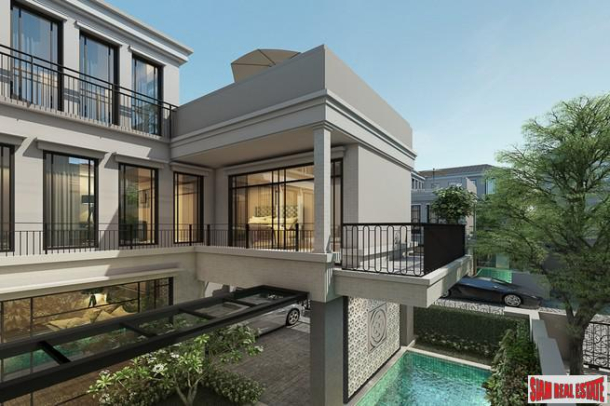 Boutique Estate of only 8 Luxury Homes with Private Pool at Phahon Yothin, near BTS,  Chatuchak Area-12