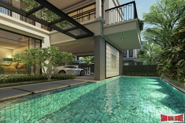 Boutique Estate of only 8 Luxury Homes with Private Pool at Phahon Yothin, near BTS,  Chatuchak Area-7