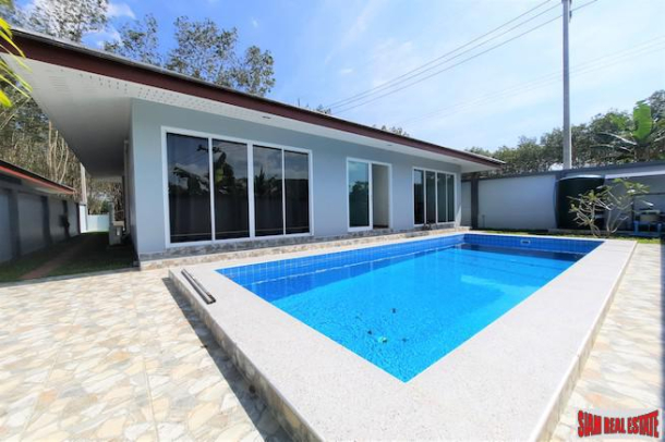 New Three Bedroom Single Storey House with Private Swimming Pool for Sale near Ao Nang Beach-2