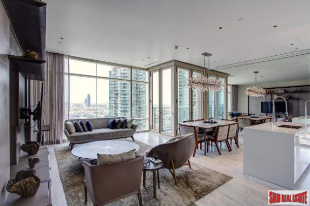 Four Seasons Private Residences Bangkok at Chao Phraya River - 2 Bed Unit on 21st Floor Fully-furnished, Ready to move in!-4