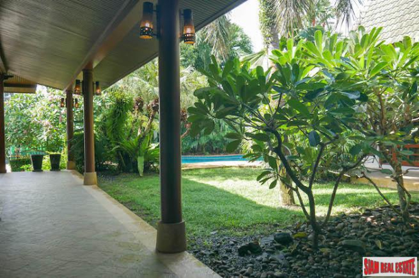 Surin Beach |  Three Bedroom Pool Villa with Garden for Rent - Pet Friendly-2