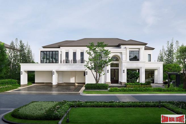 Baan Sansiri Pattanakarn |  Super Luxury Four Bedroom House  for Rent in Exclusive Pattanakarn Estate-1
