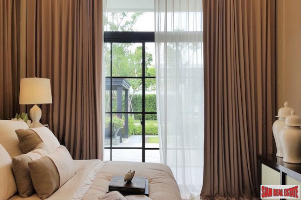 Baan Sansiri Pattanakarn |  Super Luxury Four Bedroom House  for Rent in Exclusive Pattanakarn Estate-6