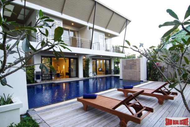 Triplex with Pool and Gardens for Sale in a Extremely Convenient Area near Phuket Town-1