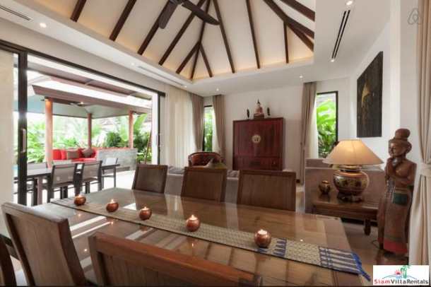 Three Bedroom Thai-Balinese Style Luxury Pool Villa  for Sale in Cherng Talay-6