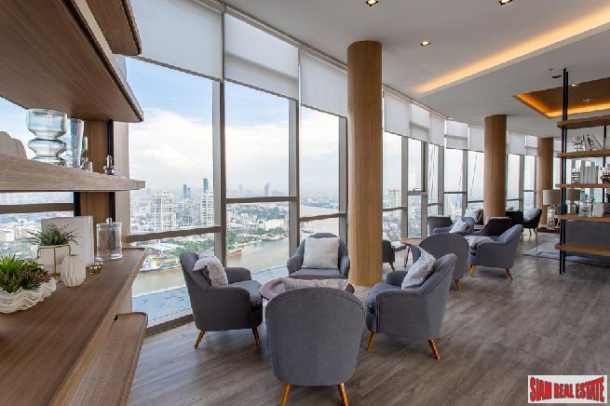 Newly Completed High-Rise Riverside Fully Furnished Condos at Charoen Nakhon, Bangkok - 1 Bed Units-13